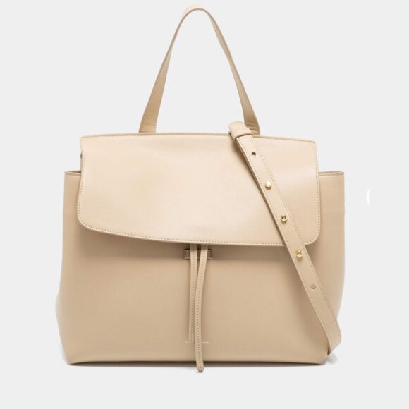 Mansur Gavriel Handbags - Mansur Gavriel Large Lady Bag in Beige Latte